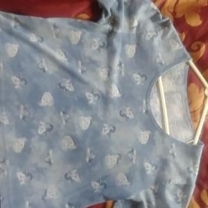 Woman pull over, short sleeve tee, crop top!!